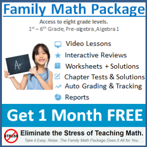 Family Math Package Giveaway From A+ TutorSoft