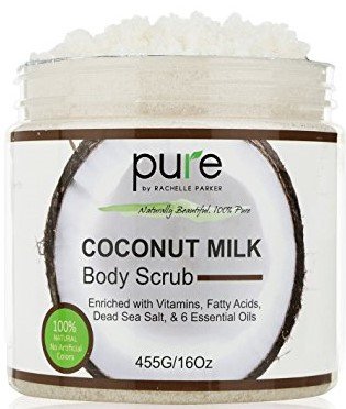 Pure Coconut Milk Body Scrub #PureParker #CoconutMilk