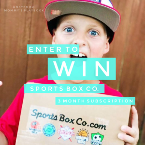 Enter to Win a 3 Month Subscription to Sports Box Co.! Winner's Choice! #SportsBoxCo #EntertoWin #Giveaway