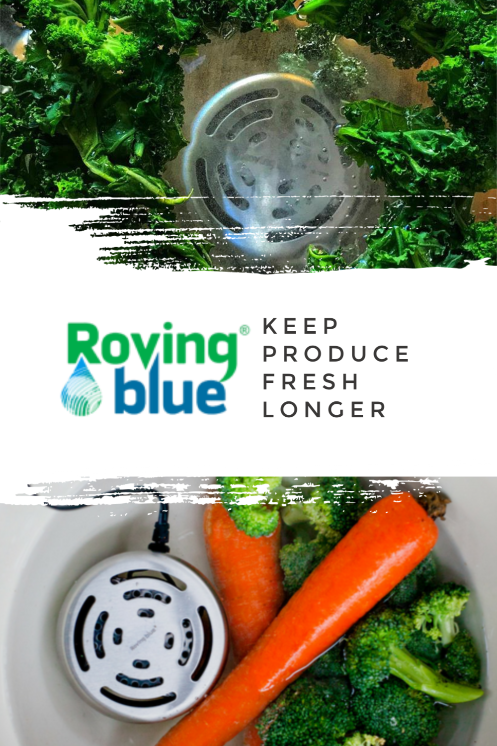 Roving Blue Keep Produce Fresh Longer #Ozone #RovingBlue