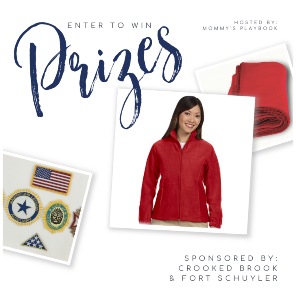 Enter to Win a Fleece Blanket, Fleece Jacket and Embroidered Patches