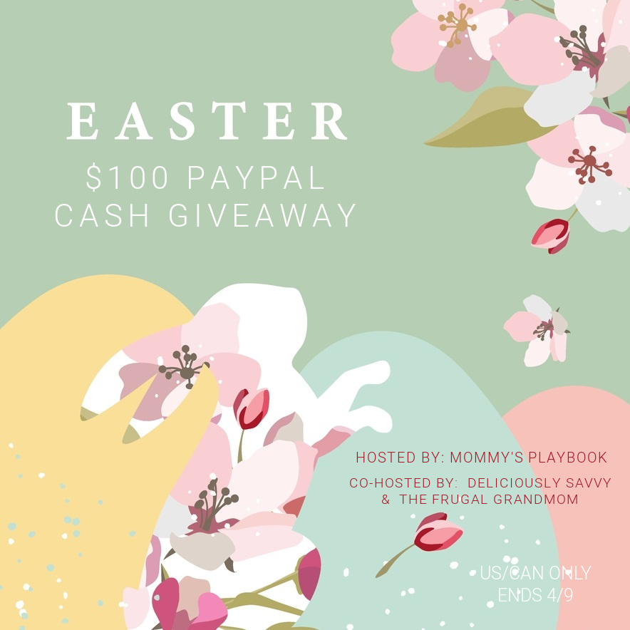 Easter Bunny Cash Giveaway Event Button