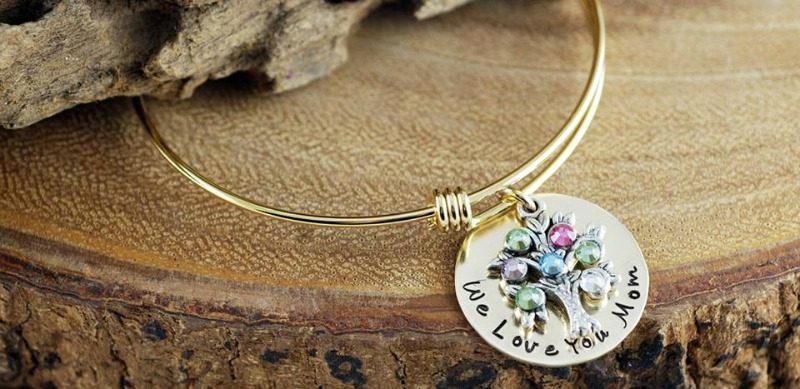 Sweet Blossoms Family Tree Bracelet