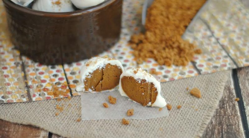 White Chocolate Gingersnap Truffles