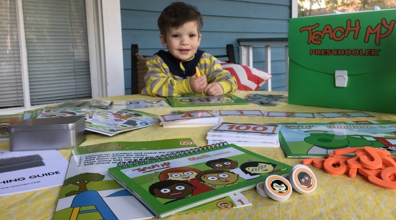 Teach My Preschooler Deluxe Learning Kit #Homeschool #Preschool #Preschooler #Curriculum #LearningKits #EduToys