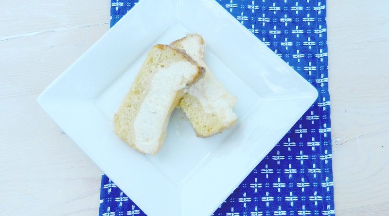 Cheesecake Stuffed Pina Colada Quick Bread Recipe #QuickBread #Cheesecake