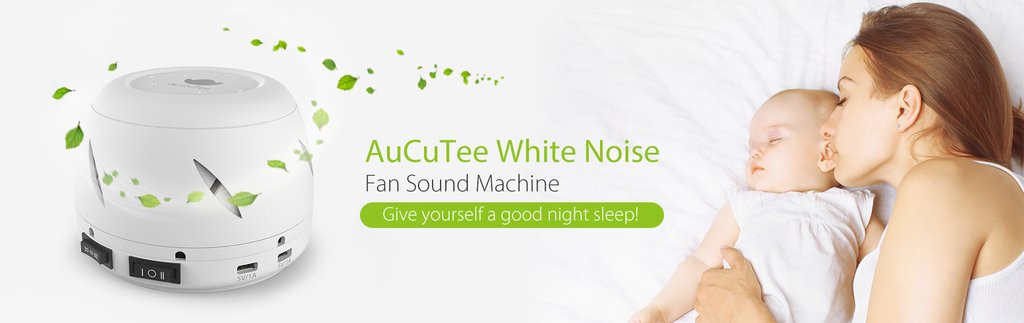 AuCuTee Fan White Noise Machine