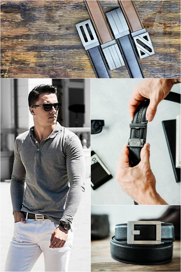 Kore Essentials No more awkward belt holes, Kore men’s belts use a simple, but effective, hidden track system to give you a perfect fit every day. #KoreEssentials #FashionBelt #GiftsforHim #Christmas2018