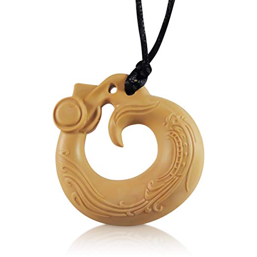 Phoenix Designed Teething Necklaces! Available in Black, Blue, or Wood! #Teething #Baby #BabyGift #SPD #ASD