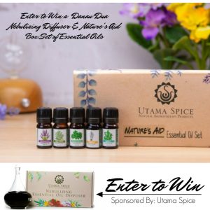 Enter to Win a Diffuser & Essential Oils from Utama Spice