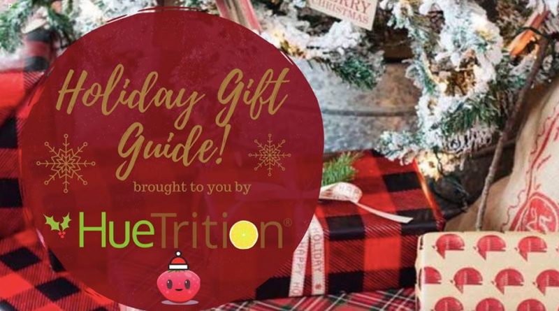 HueHoliday Gift Guide from HueTrition #huetrition #eathues #eattherainbow #christmas #holidays #family #gifts
