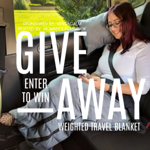 Enter to Win SensaCalm Travel Weighted Blanket, Calm-to-Go #SensaCalm #WeightedBlankets #SPD #ASD 