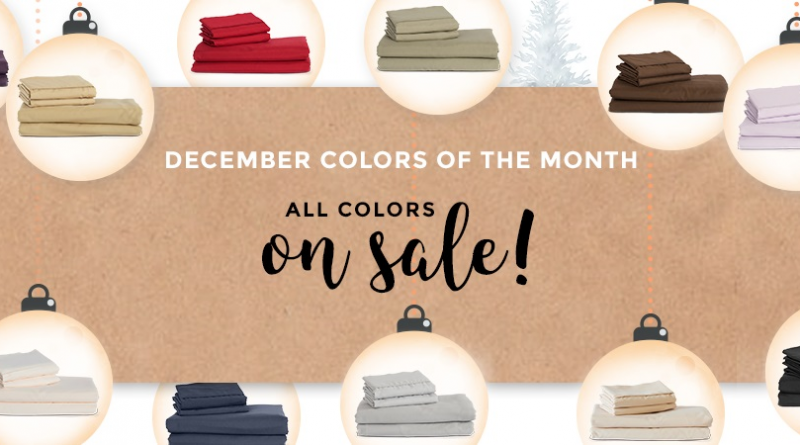 The Color of the Month is ANYTHING YOU WANT IT TO BE at PeachSkinSheets this December! Use the Code at Checkout to Save!