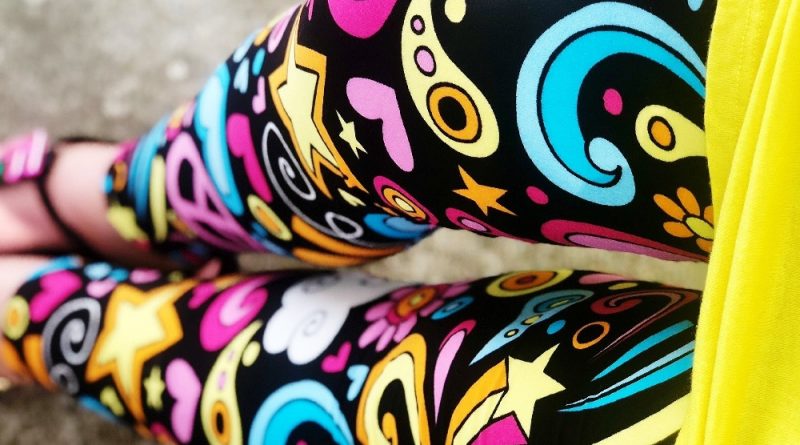 Peace Love Rainbows Leggings from DreamLeggings.com #BuyAlltheLeggings #DreamLeggings