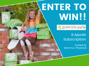 Enter to Win a Green Kid Crafts Subscription at Mommy's Playbook