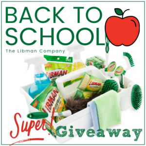 The Libman Company Back to School Giveaway Event at Mommy's Playbook