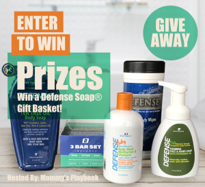 Enter to Win a Defense Soap Gift Basket at Mommy's Playbook