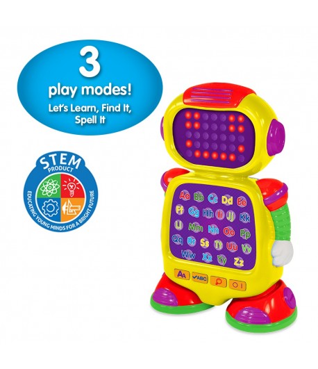 The Touch & Learn Alphabet. The AlphaBot is on a quest to help your child discover the magic of phonics, the alphabet, spelling and more. 