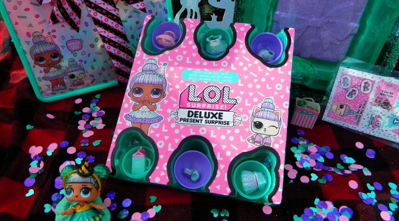 L.O.L. Surprise Deluxe Present Surprise with Limited Edition Sprinkles Doll and Pet