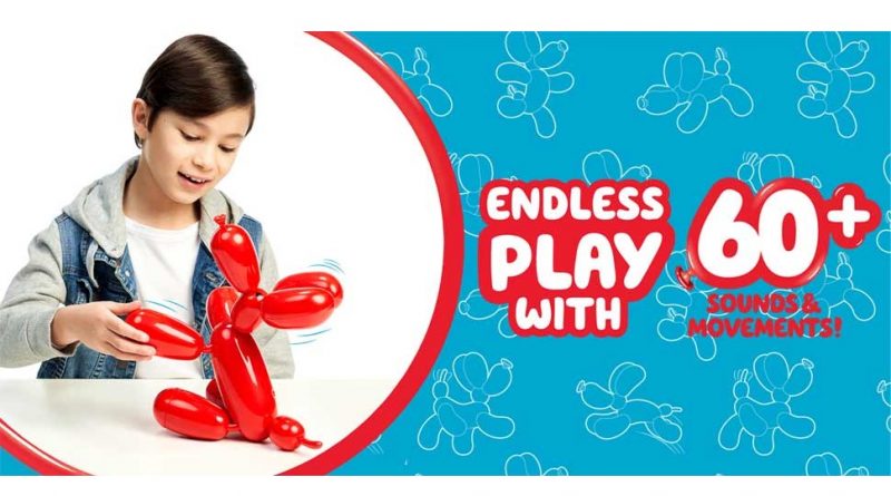 Squeakee the Balloon Robot Dog
