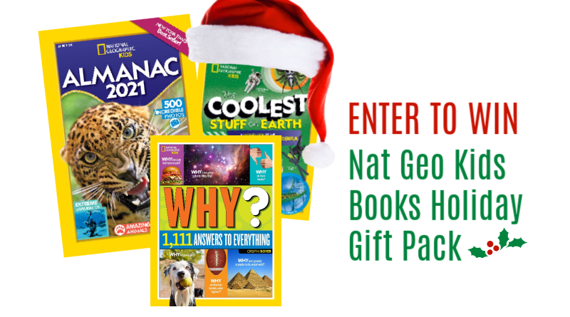 National Geographic Kids Books Holiday Gift Pack