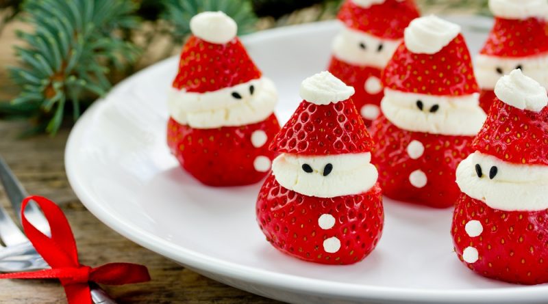 Stuffed Santa Strawberries Recipe