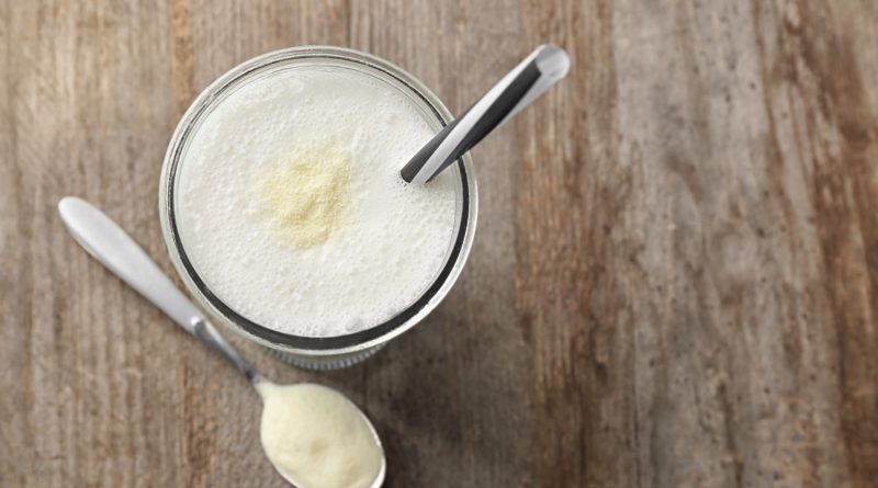 Whey Protein Drink Prepared