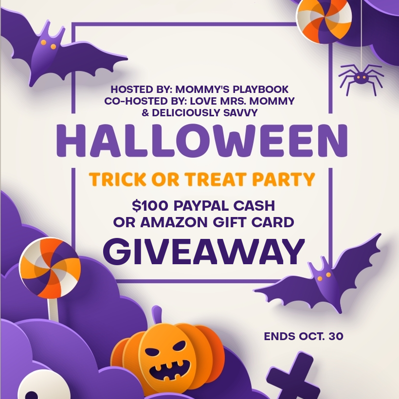 Mommy's Playbook Halloween Trick or Treat Giveaway