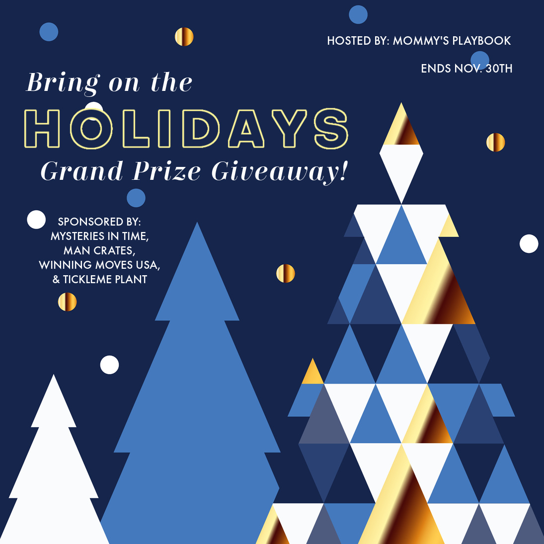 Bring on the Holidays Grand Prize Giveaway Button