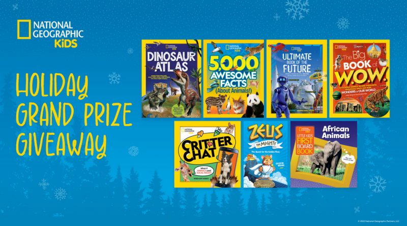 Nat Geo Kids Holiday Grand Prize Giveaway Button